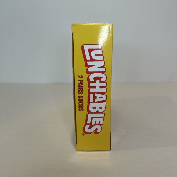 Lunchables Ham & Cheddar Cheese Crew Socks 2 Pair Men's Size 9-11 Brand New - Picture 3 of 6